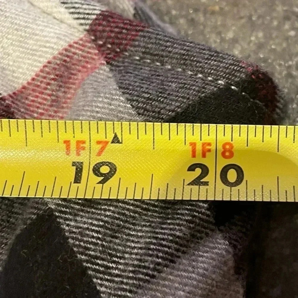 North River Outfitters Western Quilted Heather Grey Red Vest Sz M - Picture 4 of 10